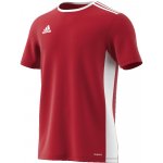 adidas Entrada 18 krátký rukáv Červená / Bílá Pánské – Zbozi.Blesk.cz