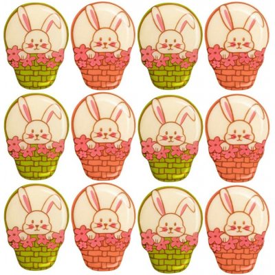 Barbara Luijckx Barbara Čokoládová dekorace Zajíček v košíku 12ks – Hledejceny.cz