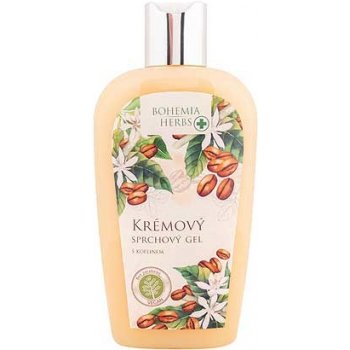 Bohemia Herbs Kofein relaxační krémový sprchový gel 250 ml