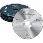 MediaRange BD-R 25GB 6x, spindle, 10ks (MR499) – Zbozi.Blesk.cz