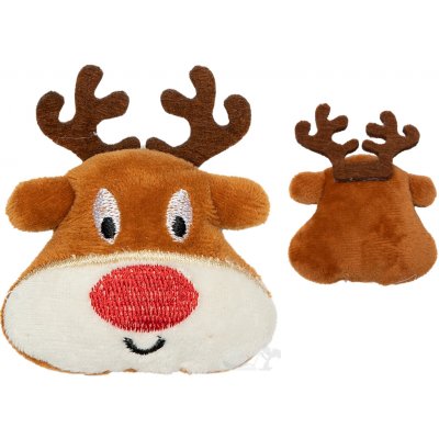 Uniq Pets Vánoční Sobí hlava s šantou 7 x 6 cm – Zboží Dáma