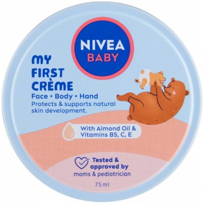 Nivea Baby krém tvář, tělo, zadeček 75 ml – Zboží Dáma