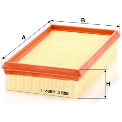 MANN-FILTER Vzduchový filtr MANN MF C2987/1 – Hledejceny.cz