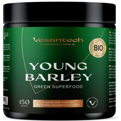 Vesantech Zelený mladý ječmen BIO 150 g – Hledejceny.cz