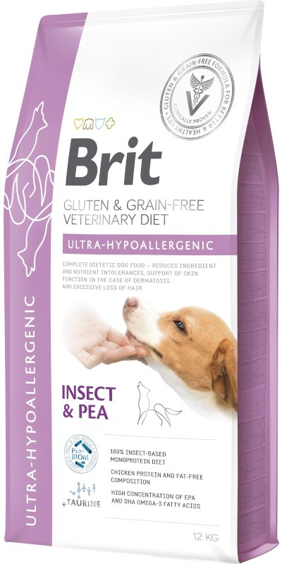 Brit Veterinary Diet Dog Grain Free Ultra-Hypoallergenic 12 kg