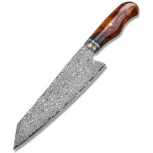 KnifeBoss damaškový nůž Chef 8" Iron Wood 203 mm