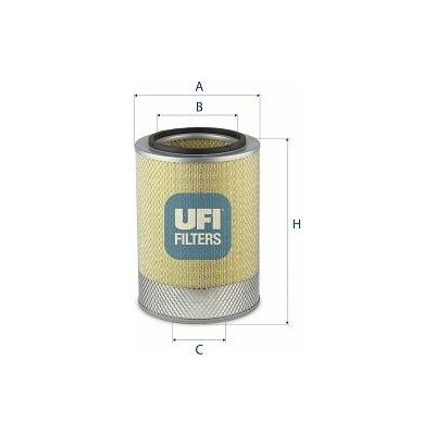 Vzduchový filtr UFI 27.B82.00 – Hledejceny.cz