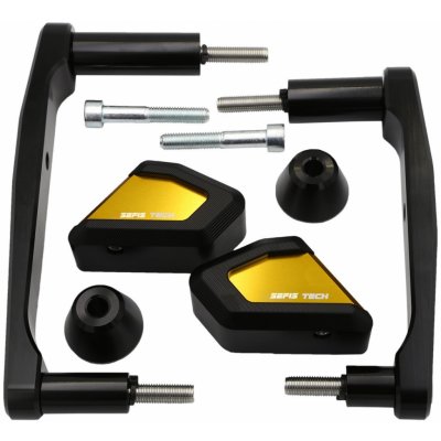 SEFIS TECH padací protektory Kawasaki Z900 2019-2025 zlatá – Sleviste.cz