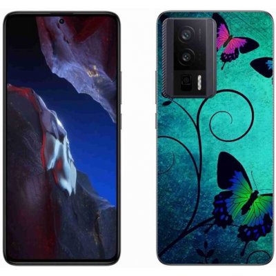 Pouzdro mmCase Gelové Xiaomi Poco F5 Pro - barevní motýli