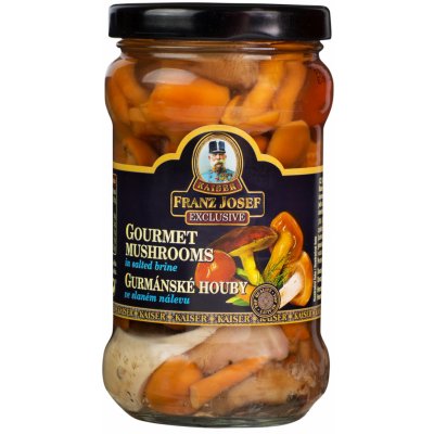 Franz Josef Kaiser Gourmet houby ve slaném nálevu 314 ml – Zboží Dáma