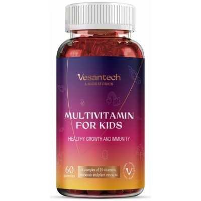 Vesantech Gummies Multivitamin pro děti, 60 gummies – Hledejceny.cz