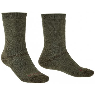 Bridgedale ponožky Explorer HeavyWeight Merino Performance Boot olive – Zboží Mobilmania