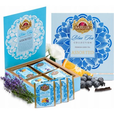 BASILUR Gift Blue Tea Assorted přebal 40 gastro sáčků – Zboží Dáma