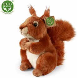 Eco-Friendly veverka sedící 18 cm