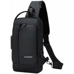 Verk 27789 Multifunkční crossbody taška přes rameno s bezpečnostním kódem černá – Sleviste.cz