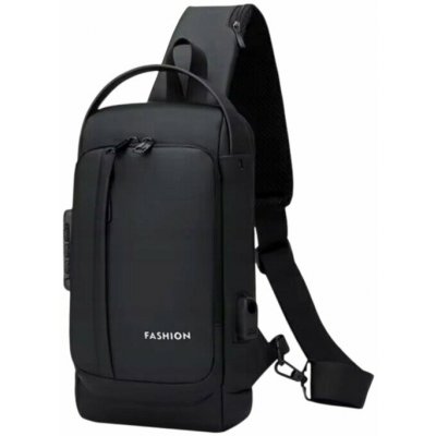 Verk 27789 Multifunkční crossbody taška přes rameno s bezpečnostním kódem černá – Sleviste.cz