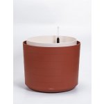 Plastia Samozavlažovací velkoobjemový květináč Berberis 55 terakota + slonová kost – Hledejceny.cz