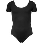 Trikot Papillon leotard short sleeves černá – Zboží Dáma