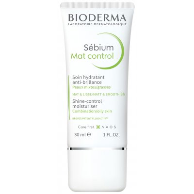 Bioderma Sébium Mat Control lehký hydratační krém proti lesknutí pleti a rozšířeným pórům Mattifies Tightens the Pores Instant Corrector 30 ml – Zboží Dáma