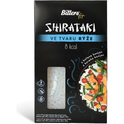 Bitters Shirataki VE TVARU RÝŽE 390 g – Zbozi.Blesk.cz
