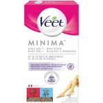 Veet Minima Hypoallergenic Wax Strips Legs depilační voskové pásky na nohy a tělo 12 ks – Zboží Dáma
