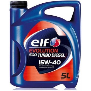 Elf Evolution 500 Turbo Diesel 15W-40 5 l