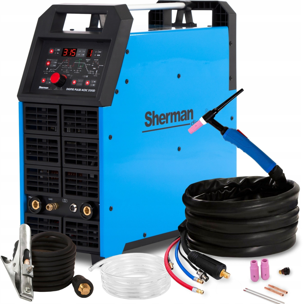 Sherman DIGITIG TIG 315 GD Puls AC/DC