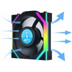 Lian Li UNI FAN SL Wireless LCD 120 Black 3ks včetně ovladače 12SLLCD1W3B – Hledejceny.cz