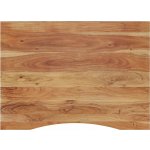 Omaxi 089037 Stolní deska 110x80x2,5 cm obdélníková masivní akáciové dřevo – Hledejceny.cz