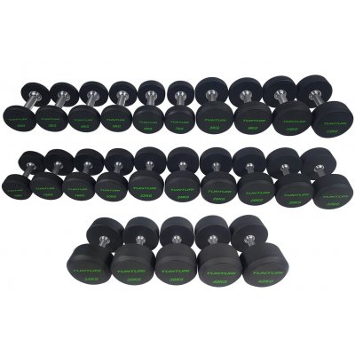 TUNTURI Pro PU Dumbbell 2-42 kg 25 párů – Zboží Mobilmania