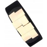 Dámský široký pásek k šatům černý gumový EDI022 NR: 2 – Zboží Dáma