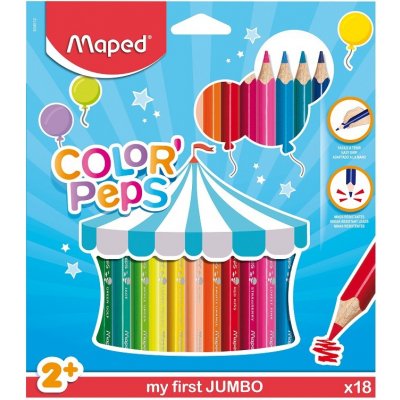 Maped 4012 Color'Peps 18 ks – Hledejceny.cz