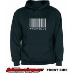 TEKNOSHOP Anonymous Bar Code tekno s potiskem černá – Zbozi.Blesk.cz
