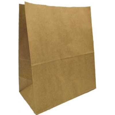 Papírová taška bez uch