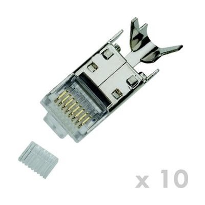 DATACOM konektor RJ45 STP CAT7(6A) 8p8c drát(10ks) 4146 – Zbozi.Blesk.cz