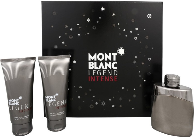 Mont Blanc Legend Intense Man EDT 100 ml + balzám po holení 100 ml + sprchový gel 100 ml dárková sada