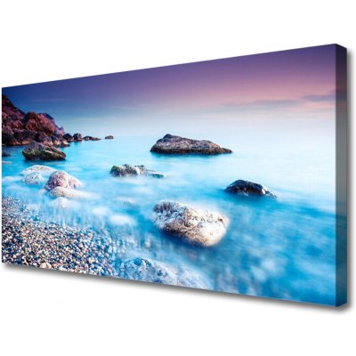 Obraz na plátně Moře Kameny Krajina 100x50 cm – Sleviste.cz