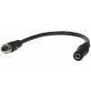 Auto anténa Anténní adaptér pro DVB-T - 3,5 mm mono JACK/F konektor (10 cm)