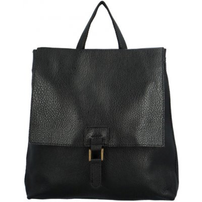 Stylový dámský koženkový kabelko-batoh Octavius černý