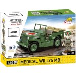 COBI 2295 World War II Americký terénní automobil Medical Willys MB – Hledejceny.cz