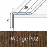 Profil Team Schodová hrana inox E07 25x20mm 1,2 m – Zboží Mobilmania