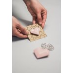 StehlikDesign brož Srdce růžové 0170 – Zboží Dáma