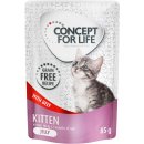 Concept for Life Kitten hovězí bez obilovin v omáčce 12 x 85 g