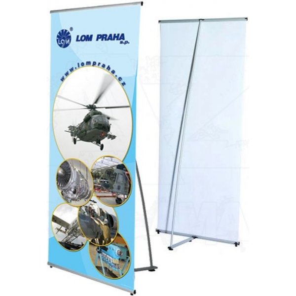 Roll up banner A-Z Reklama CZ Přenosný stojan BANNER DISPLAY 80 x 200