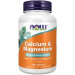 Now Foods Magnézium a Vápník 100 tablet – Hledejceny.cz