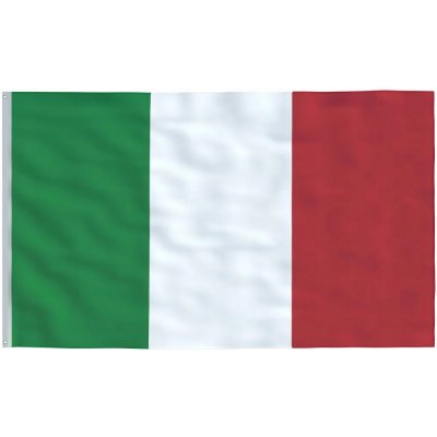 zahrada-XL Italská vlajka 90 x 150 cm – Hledejceny.cz