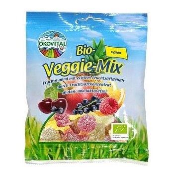 EKOVITAL Bio gumové bonbony Veggie 100 g