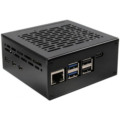 Geekworm X1207-C1 Metal pro Raspberry Pi 5 a X1207/ X1208 UPS Shield – Hledejceny.cz