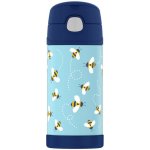 Thermos FUNtainer Dětská termoska s brčkem 355 ml včelky – Hledejceny.cz