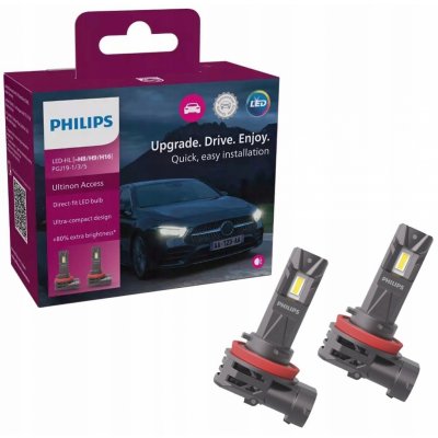 Philips Ultinon Access H8, H9, H11, H16 PGJ19-1 12V 20W 2ks 11366U2500CX | Zboží Auto